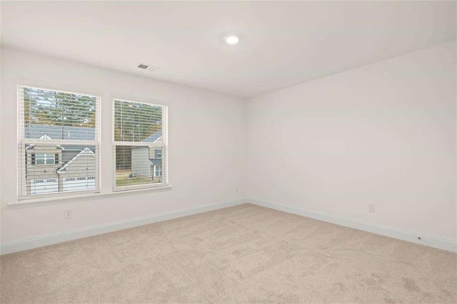 Spacious, unfurnished interior of a new home in The Gates at Pates Creek, Hampton (Image 32).