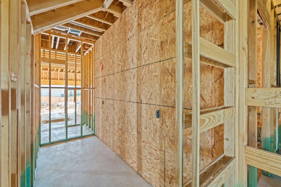 In-progress construction of a new home in The Park and The Reserve, Fulshear, TX (Image 20).