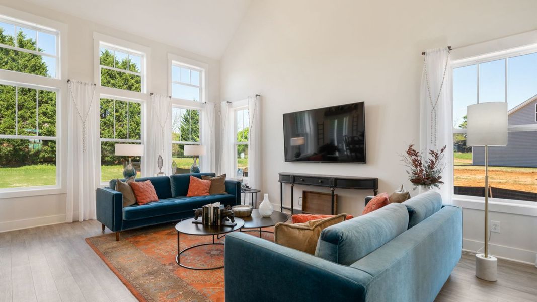 Furnished interior view inside a new home in Benjamin's Grove, Woodruff (Image 19). Furnished interior view inside a new home in Benjamin's Grove, Woodruff (Image 19).