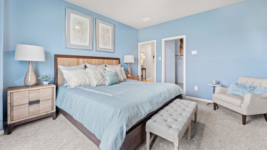 Furnished interior view inside a new home in Orchard Village, Fort Worth (Image 10).