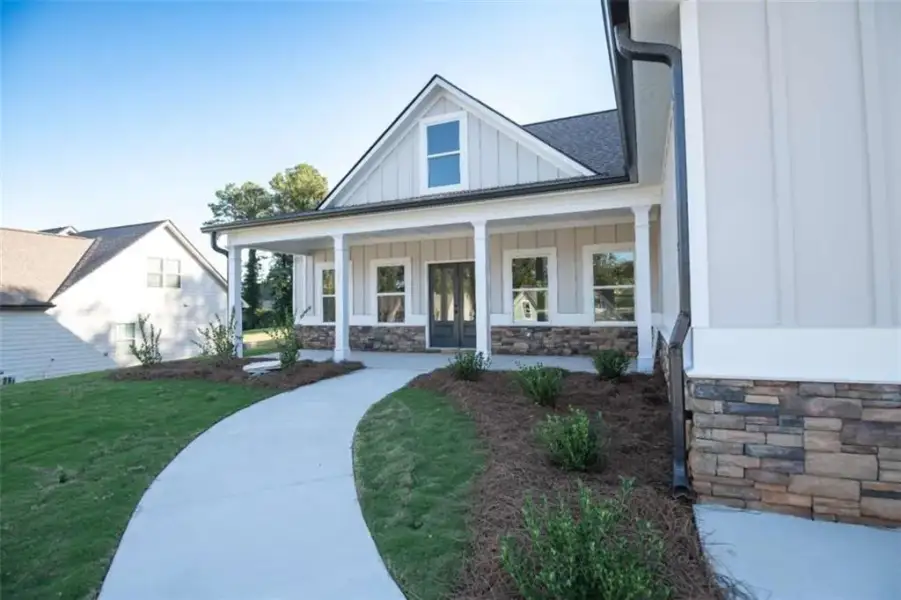 Exterior details and patio area of a home in , Douglasville (Image 3).