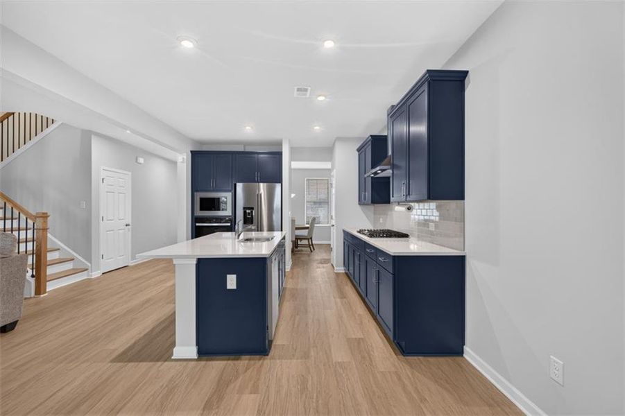 Furnished interior view inside a new home in , Hoschton (Image 14). Furnished interior view inside a new home in , Hoschton (Image 14).