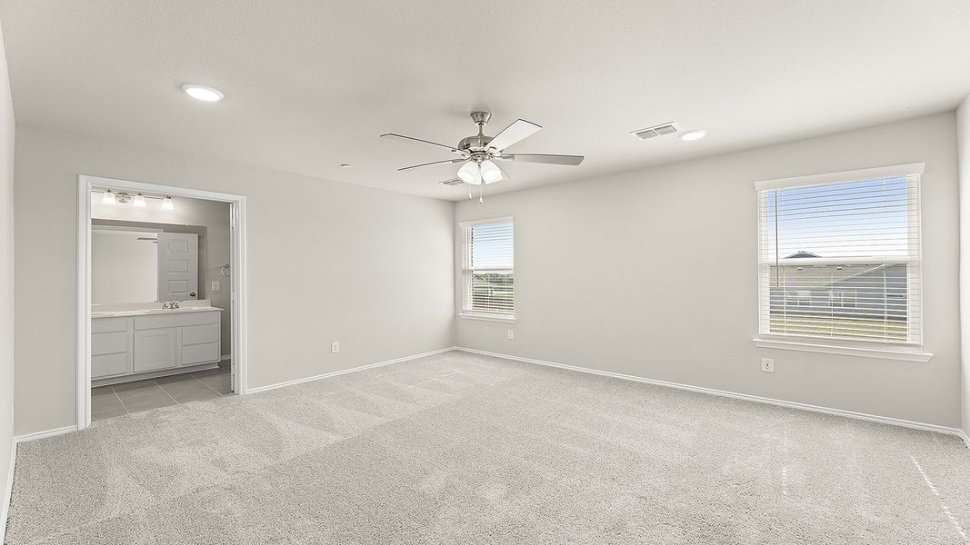 Spacious, unfurnished interior of a new home in Heartland Townhomes, Heartland (Image 17).