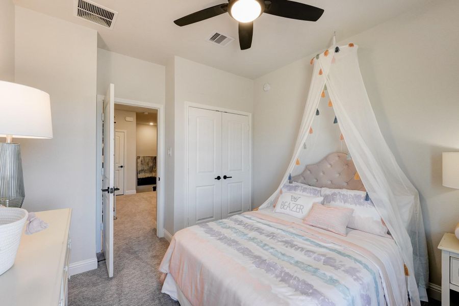 Furnished interior view inside a new home in Bridgeland: Signature Collection, Cypress (Image 10).