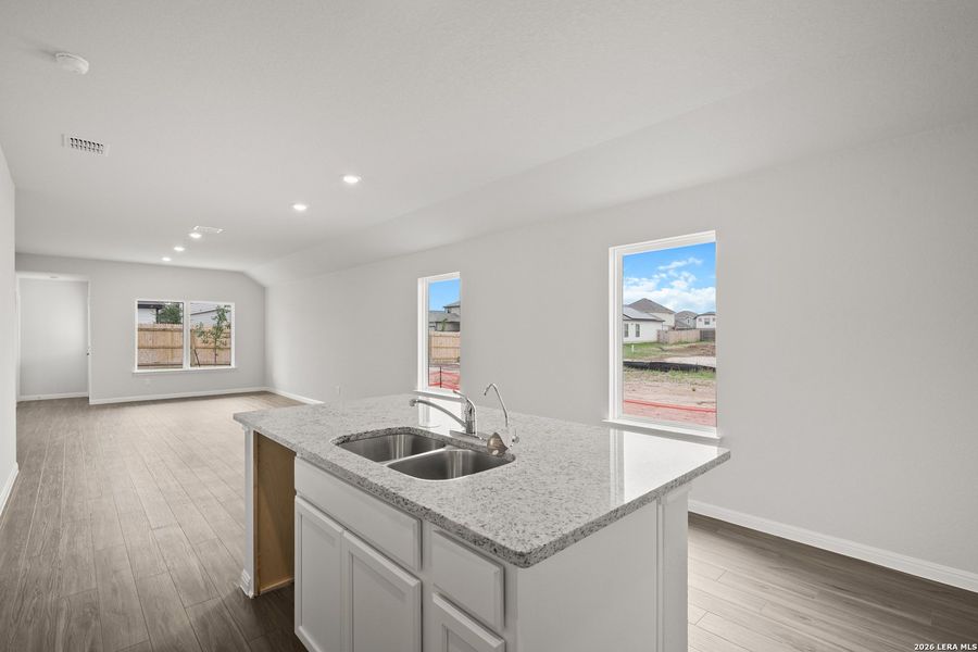 Furnished interior view inside a new home in Applewhite Meadows, San Antonio (Image 6).