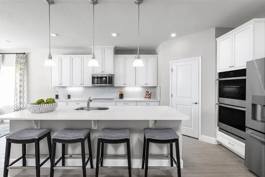 Furnished interior view inside a new home in Terra Pines, St. Augustine (Image 3).