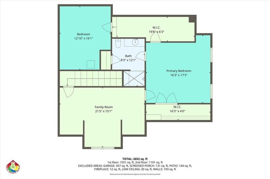 2D floor plan layout of this home in , Jasper, GA (Image 4).