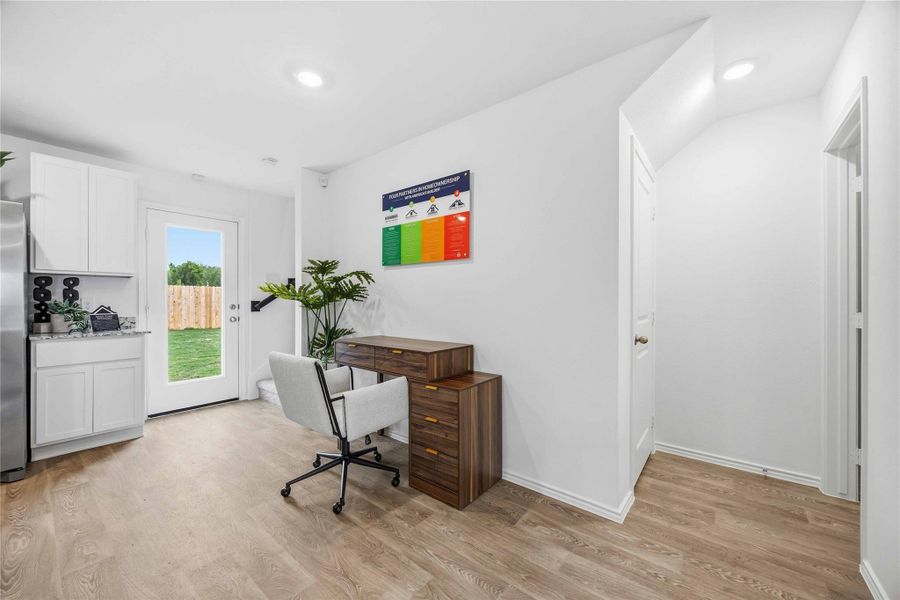 Furnished interior view inside a new home in Pineapple Square, Houston (Image 7).