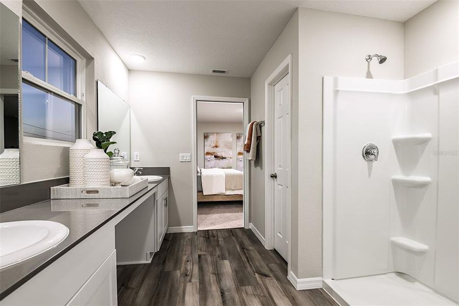 Furnished interior view inside a new home in Lawson Dunes, Haines City (Image 19).