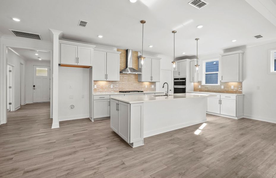 Furnished interior view inside a new home in Carolina Riverside, Belmont (Image 16).