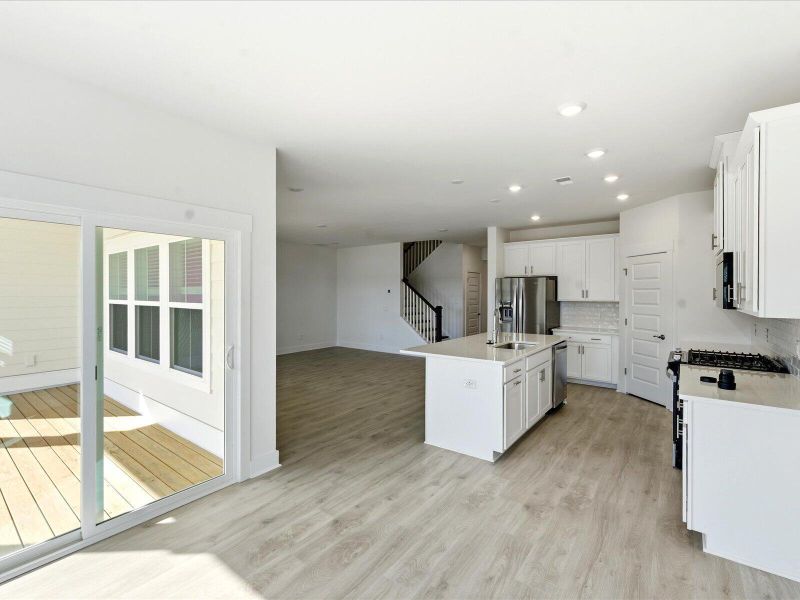 Furnished interior view inside a new home in The Coves at Lakes of Cane Bay II, Summerville (Image 27).