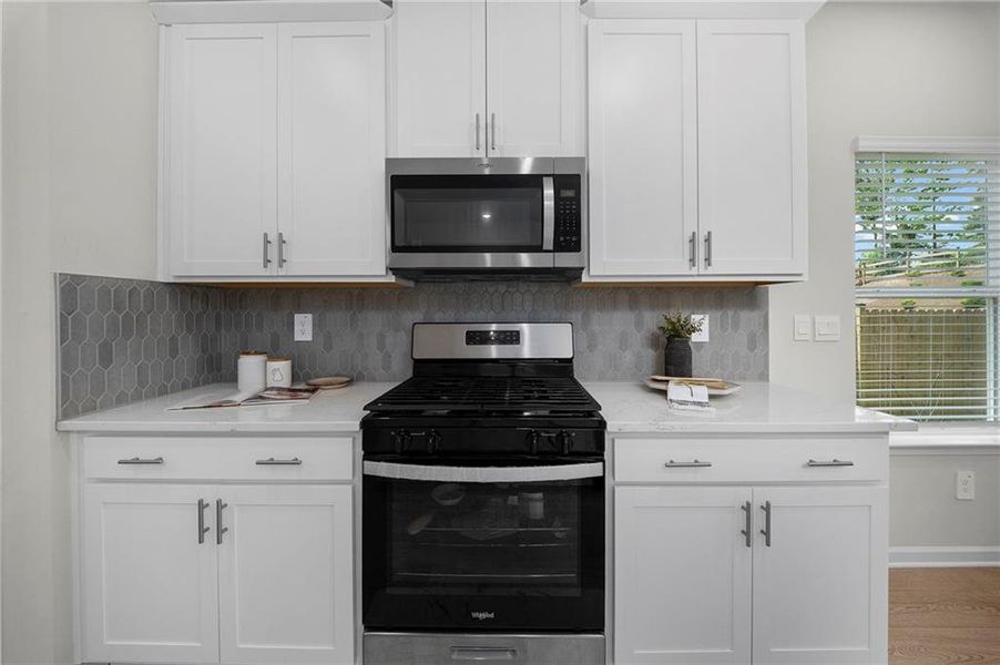 Furnished interior view inside a new home in , Canton (Image 15).