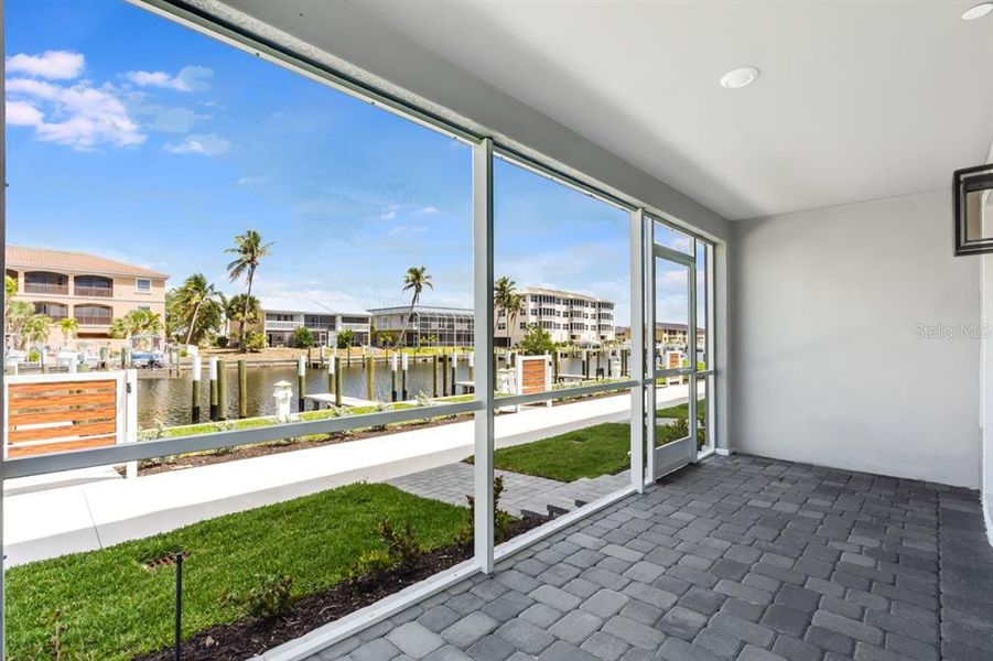 Exterior details and patio area of a home in Seahaven, Punta Gorda (Image 29).