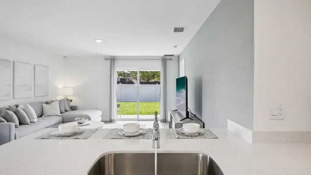 Furnished interior view inside a new home in Sandal Key, Weeki Wachee (Image 16). Furnished interior view inside a new home in Sandal Key, Weeki Wachee (Image 16).