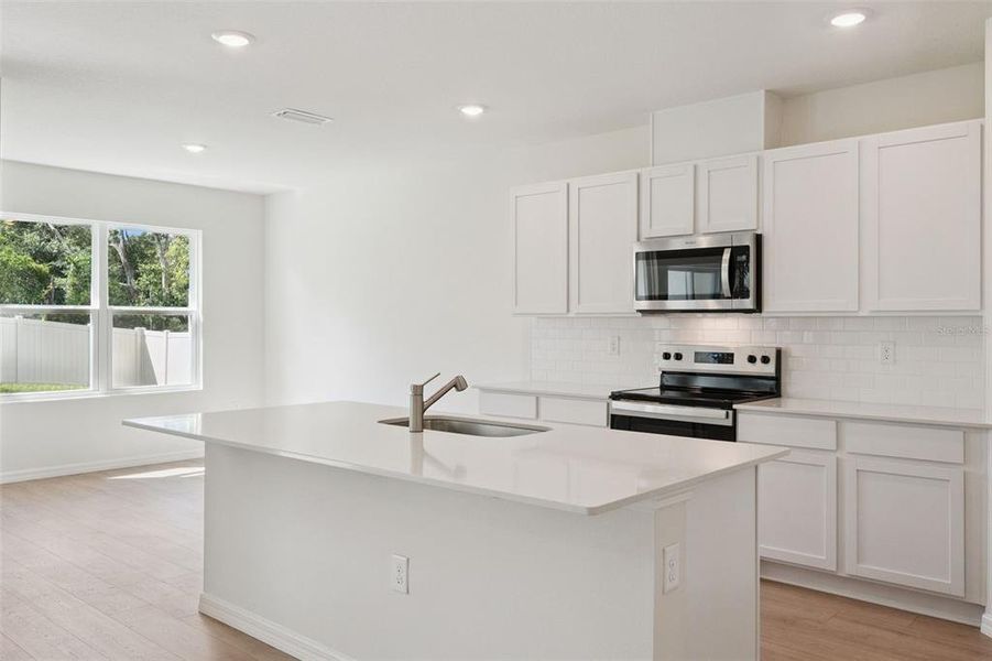 Furnished interior view inside a new home in , Daytona Beach (Image 11).