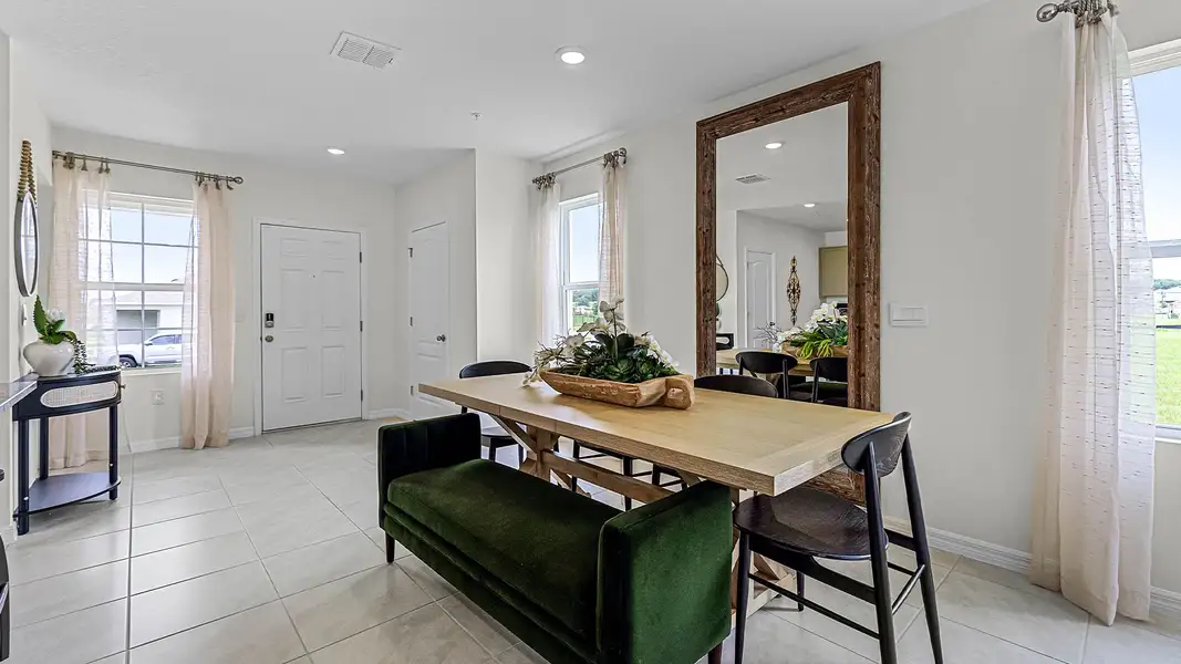 Furnished interior view inside a new home in Windrose, Apopka (Image 9).