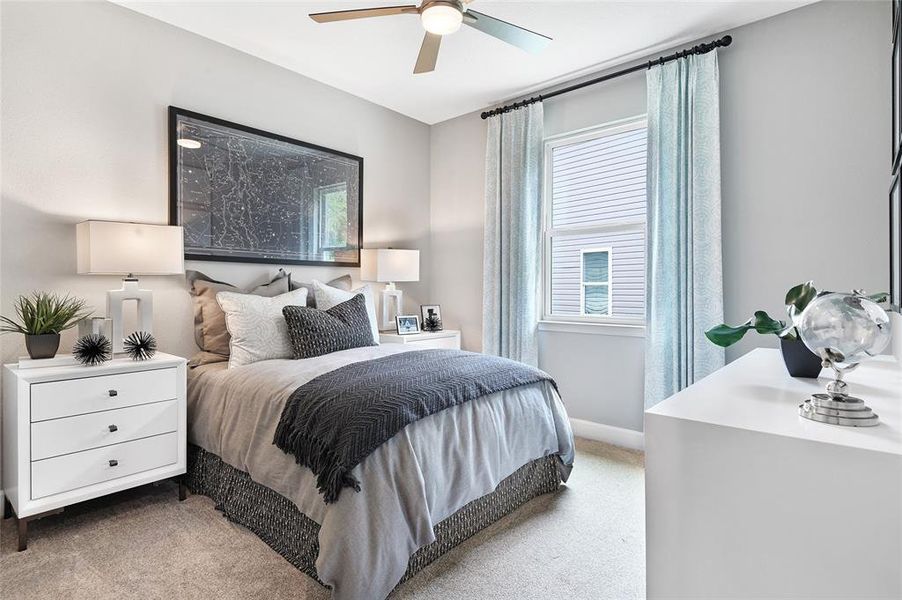 Furnished interior view inside a new home in SummerTide, Palm Coast (Image 5).