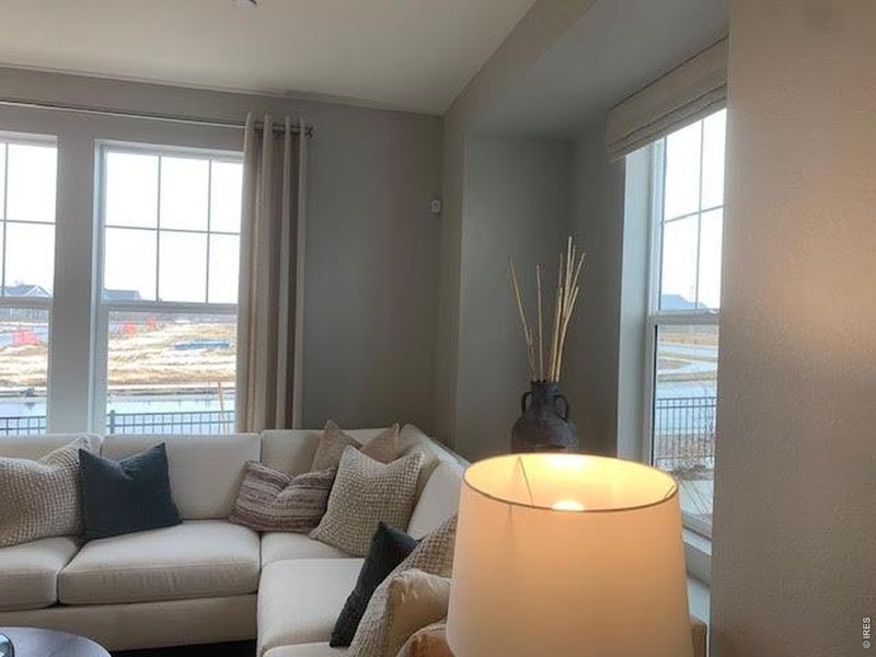 Furnished interior view inside a new home in , Erie (Image 14).