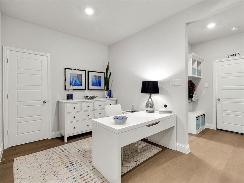 Step inside to a light-filled foyer that instantly showcases the home's meticulous upkeep and pristine condition.