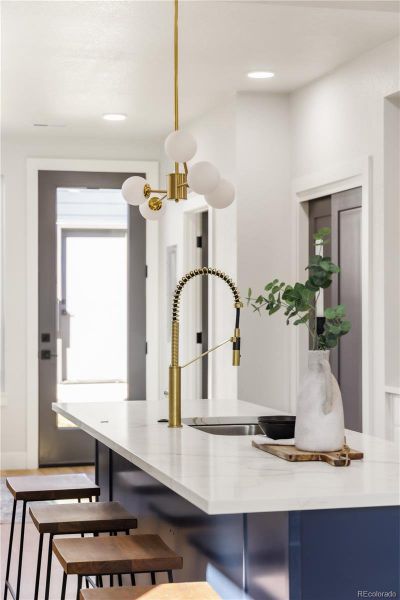 Furnished interior view inside a new home in , Denver (Image 25).