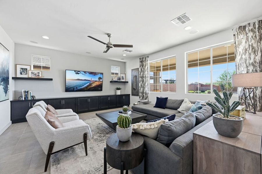 Furnished interior view inside a new home in La Mira, Mesa (Image 3).