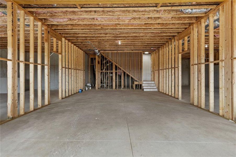 In-progress construction of a new home in , Buford, GA (Image 38).