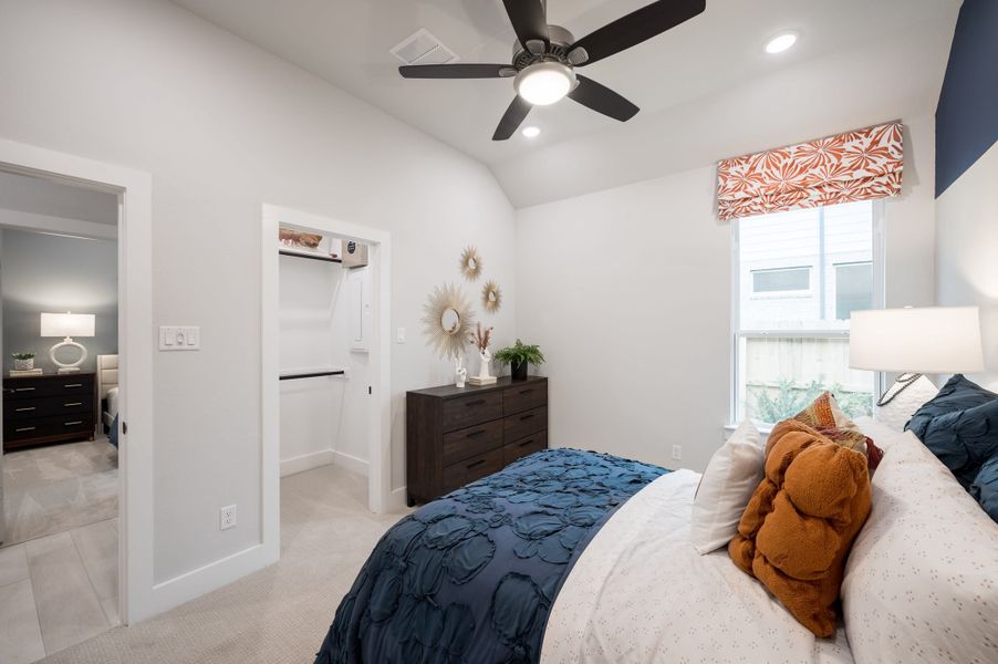 Representative furnished interior of a home built from the Falcon by Tri Pointe Homes in Trillium, Richmond (Image 34).