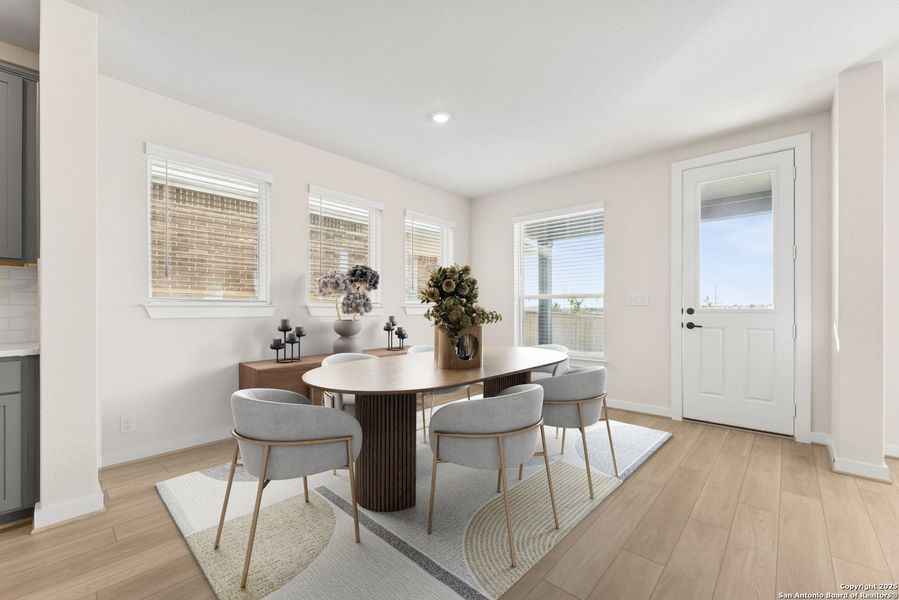 Furnished interior view inside a new home in Mayfair - Select Garden Series, New Braunfels (Image 5).