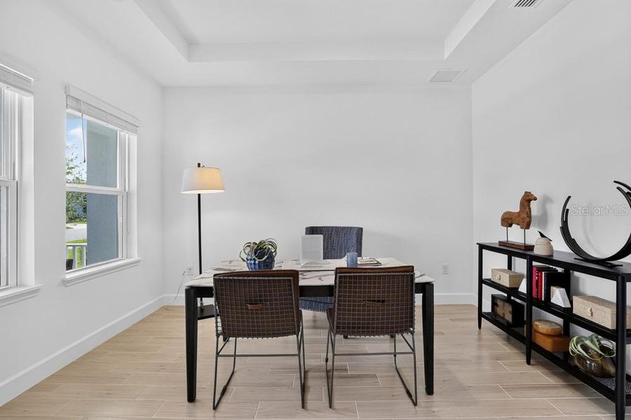 Furnished interior view inside a new home in Ardisia Park, New Smyrna Beach (Image 14).