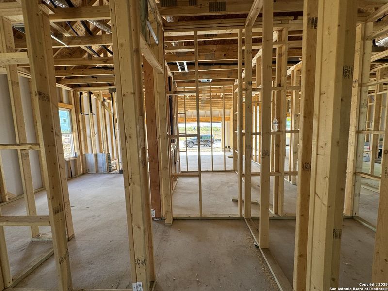 In-progress construction of a new home in The Preserve at the Wilder, Adkins, TX (Image 8).