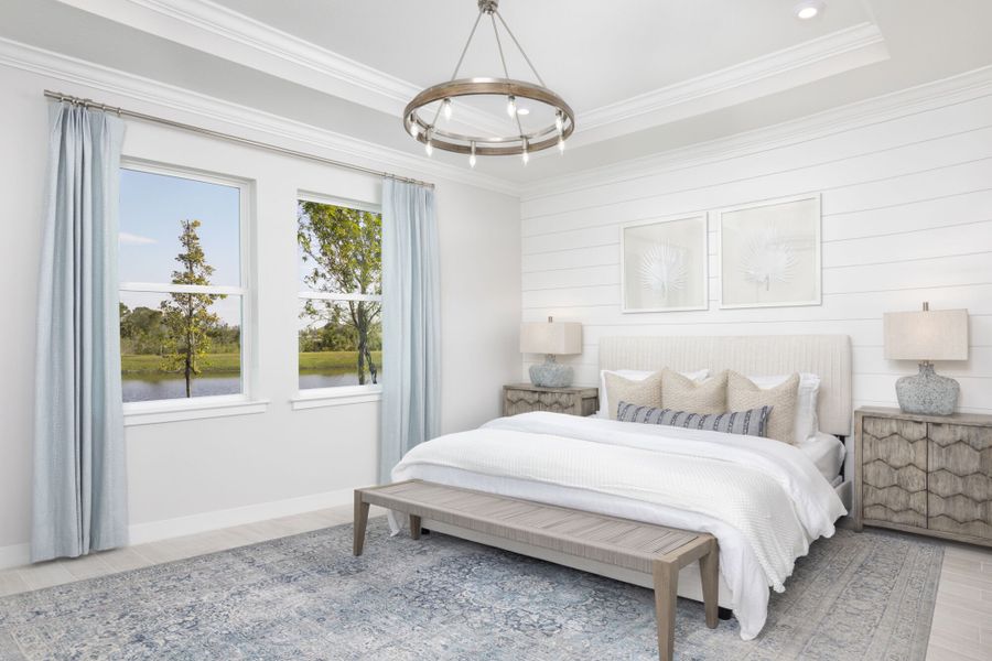 Representative furnished interior of a home built from the Seabranch by Mattamy Homes in Wellen Park, Venice (Image 10).