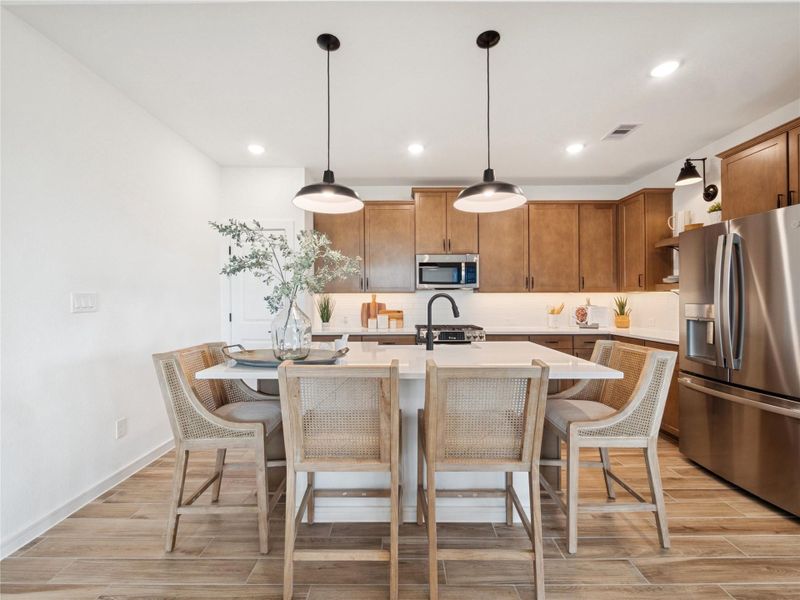 Gourmet island kitchen (*Photo not of actual home and used for illustration purposes only.) Gourmet island kitchen (*Photo not of actual home and used for illustration purposes only.)