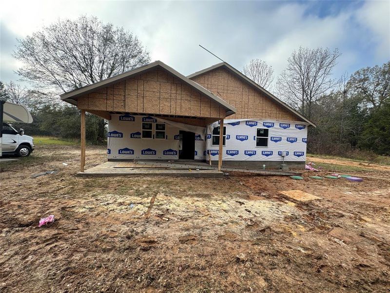 In-progress construction of a new home in , Mount Vernon, TX (Image 8).