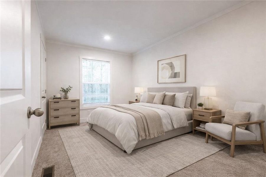 Furnished interior view inside a new home in , Ball Ground (Image 17).