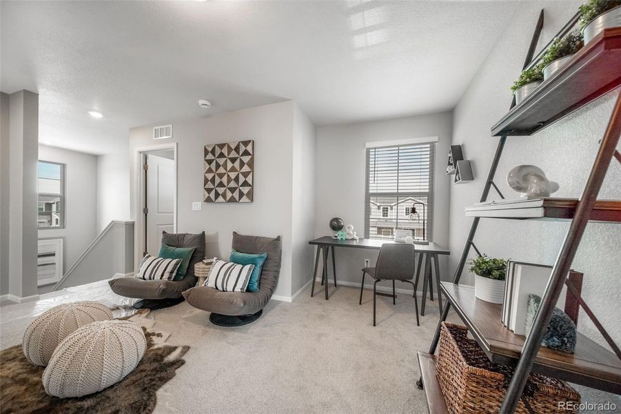 Furnished interior view inside a new home in , Aurora (Image 9).