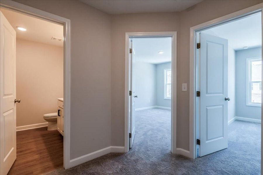 Spacious, unfurnished interior of a new home in Wilkins Walk, Mableton (Image 13).