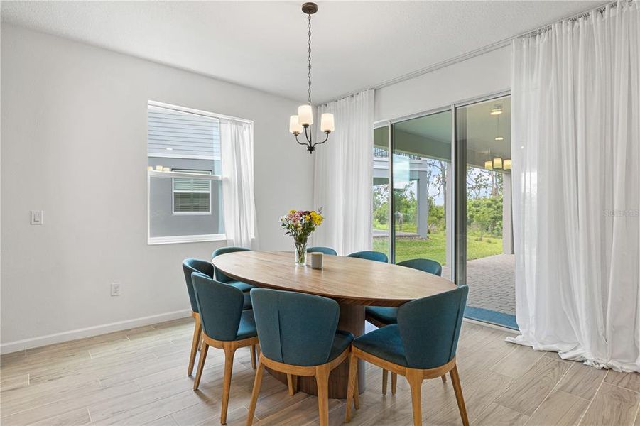 Furnished interior view inside a new home in , Winter Garden (Image 62).