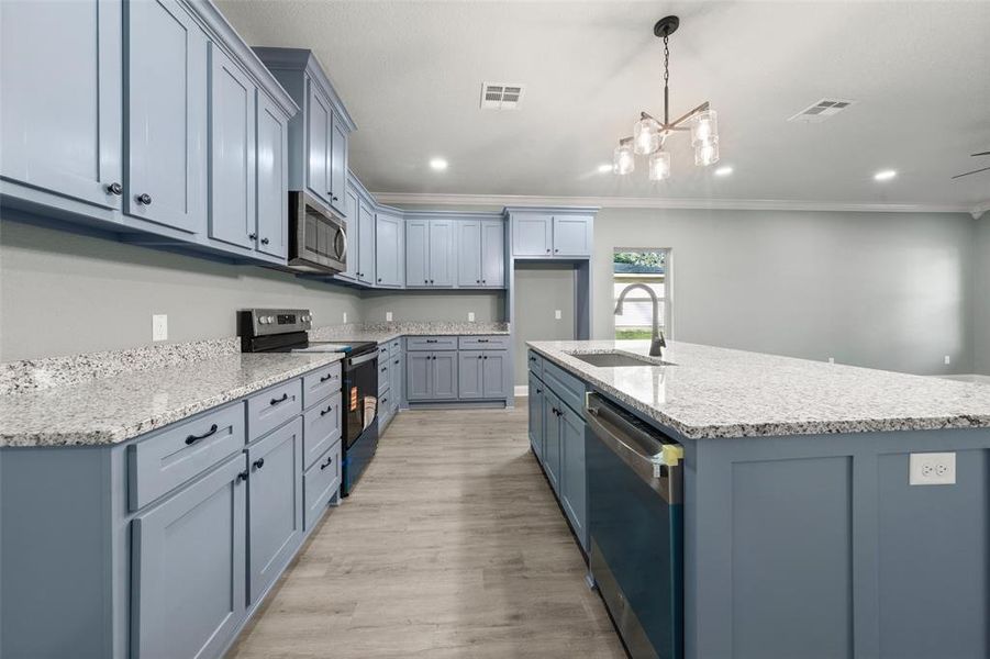 Furnished interior view inside a new home in , Waco (Image 6).