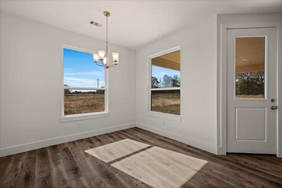 Spacious, unfurnished interior of a new home in Briar Branch Estates, Celeste (Image 25). Spacious, unfurnished interior of a new home in Briar Branch Estates, Celeste (Image 25).