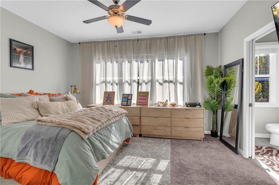 Furnished interior view inside a new home in , Atlanta (Image 9). Furnished interior view inside a new home in , Atlanta (Image 9).