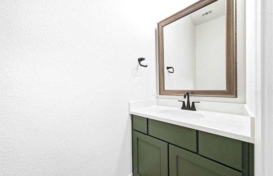 Close-up of interior finishes inside a home in The Highlands 55′, Porter (Image 17).