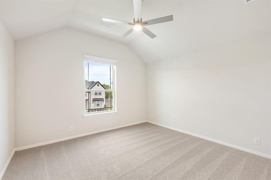 Spacious, unfurnished interior of a new home in Union Park Classic 55, Little Elm (Image 30).