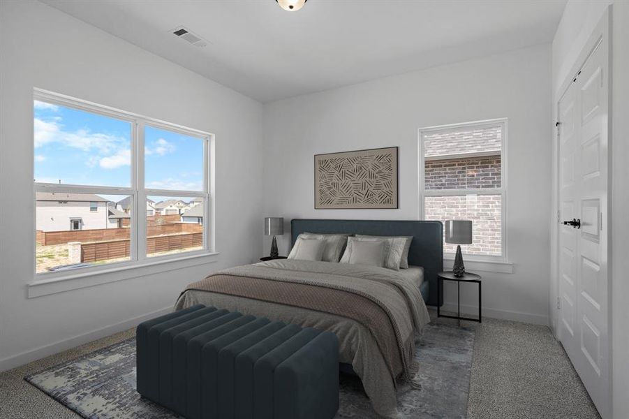 Furnished interior view inside a new home in Solterra, Mesquite (Image 4). Furnished interior view inside a new home in Solterra, Mesquite (Image 4).