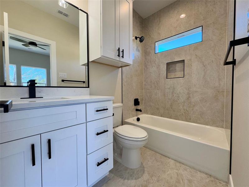 Furnished interior view inside a new home in , Gun Barrel City (Image 7). Furnished interior view inside a new home in , Gun Barrel City (Image 7).