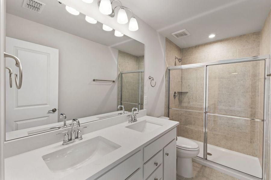 Furnished interior view inside a new home in Solserra, Shallotte (Image 8).