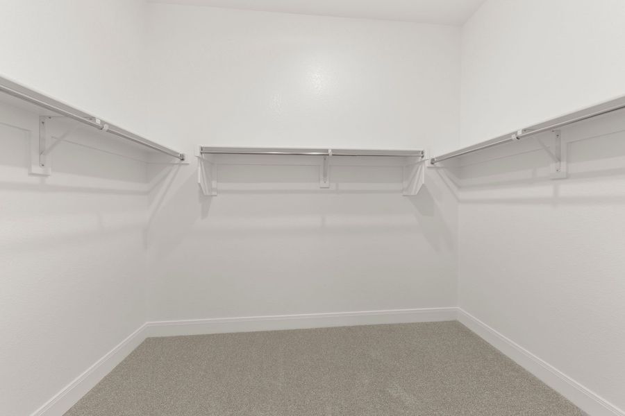 Spacious, unfurnished interior of a new home in Lily Creek at Sutton Fields, Aubrey (Image 25). Spacious, unfurnished interior of a new home in Lily Creek at Sutton Fields, Aubrey (Image 25).