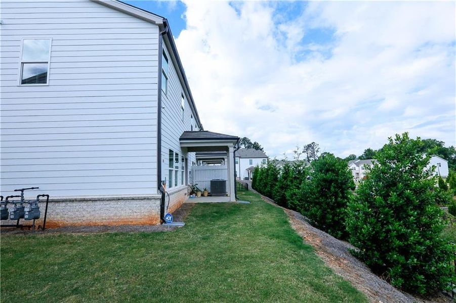 Exterior details and patio area of a home in , Lawrenceville (Image 27).