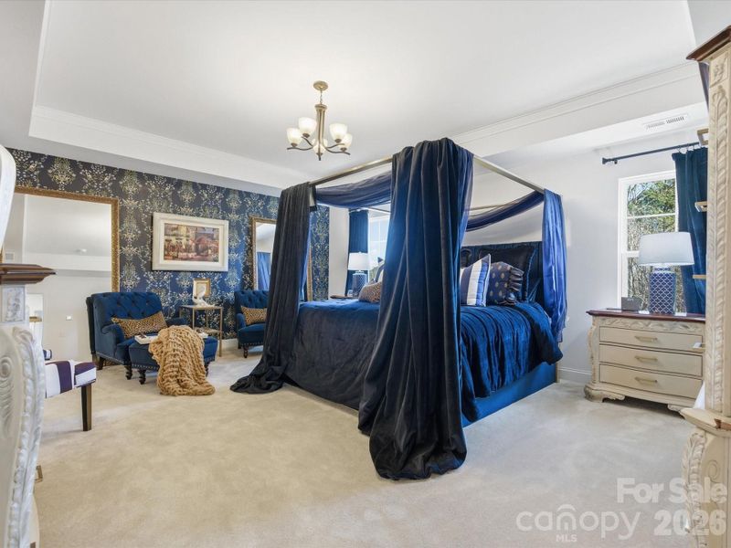 Furnished interior view inside a new home in , York (Image 33).