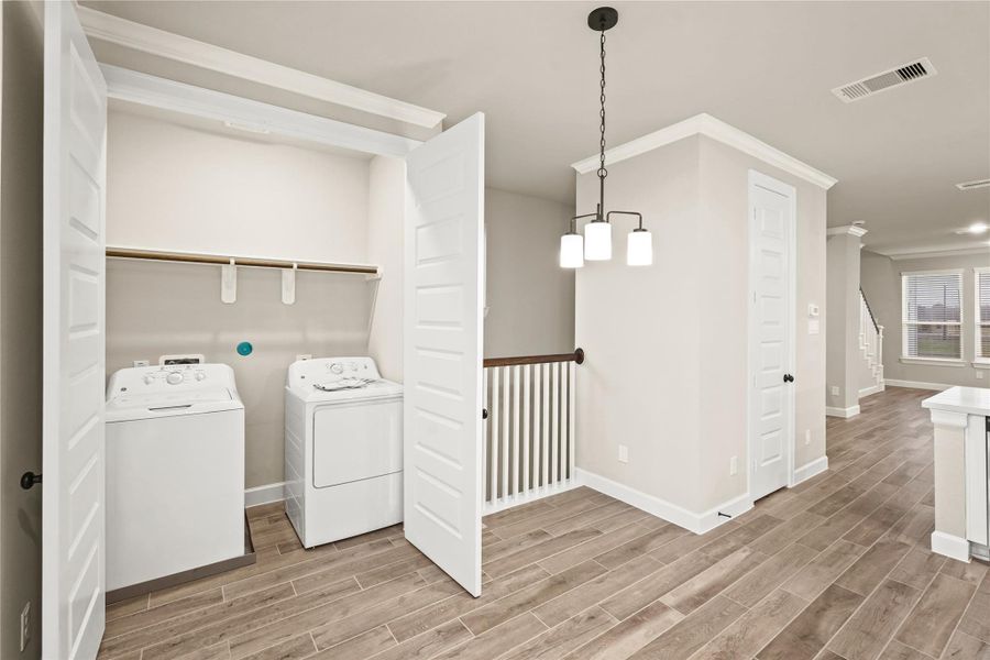 Charming dining area and laundry room (*Photo not of actual home and used for illustration purposes only.)