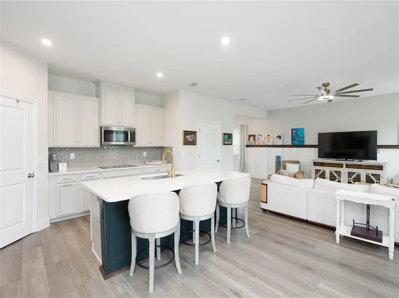 Furnished interior view inside a new home in Summerwoods, Parrish (Image 12).